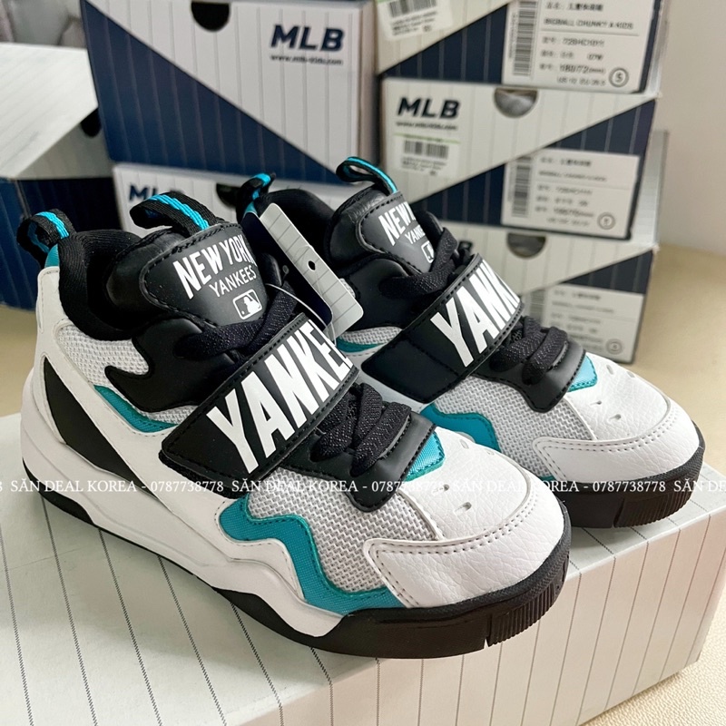 Giày thể thao cho bé MLB Bullet 2 - White đủ size 16cm - 21cm