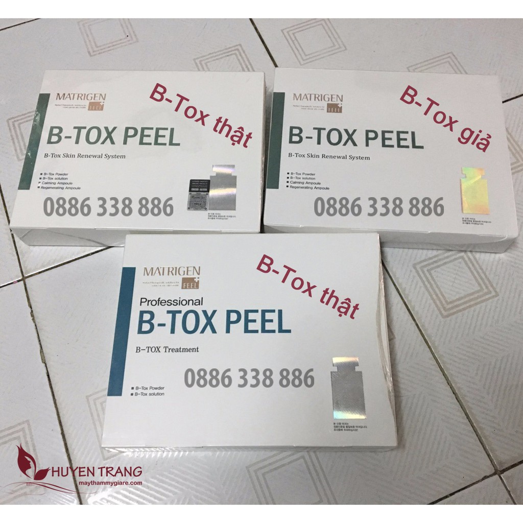 Thay Da Sinh Học Vi Tảo Matrigen Btox Peel Hàn Quốc - Thẩm Mỹ Huyền Trang