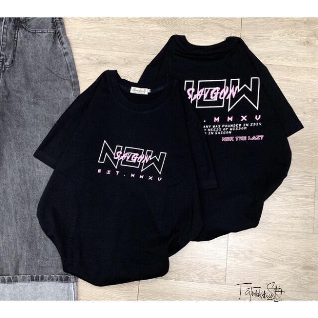 Áo thun Unisex form rộng nowsaigon