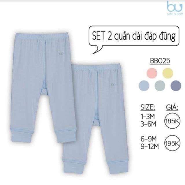 Sét 2 quần đáp đũng BU