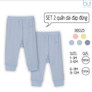Sét 2 quần đáp đũng bu