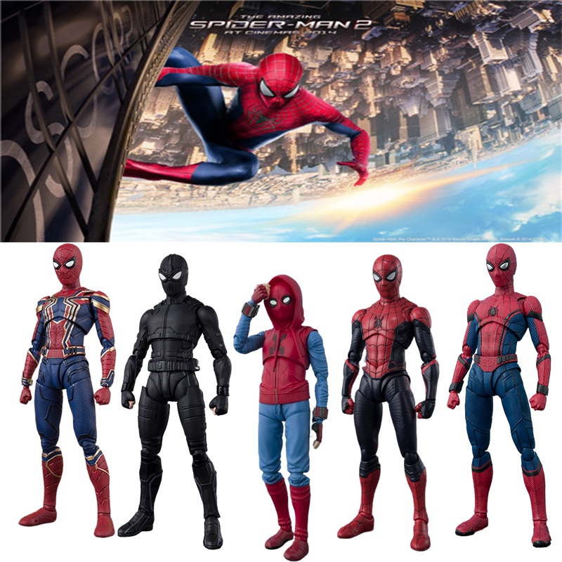 Mô hình nhân vật người nhện Avengers Ps4 tùy chọn kiểu dáng làm bằng PVC