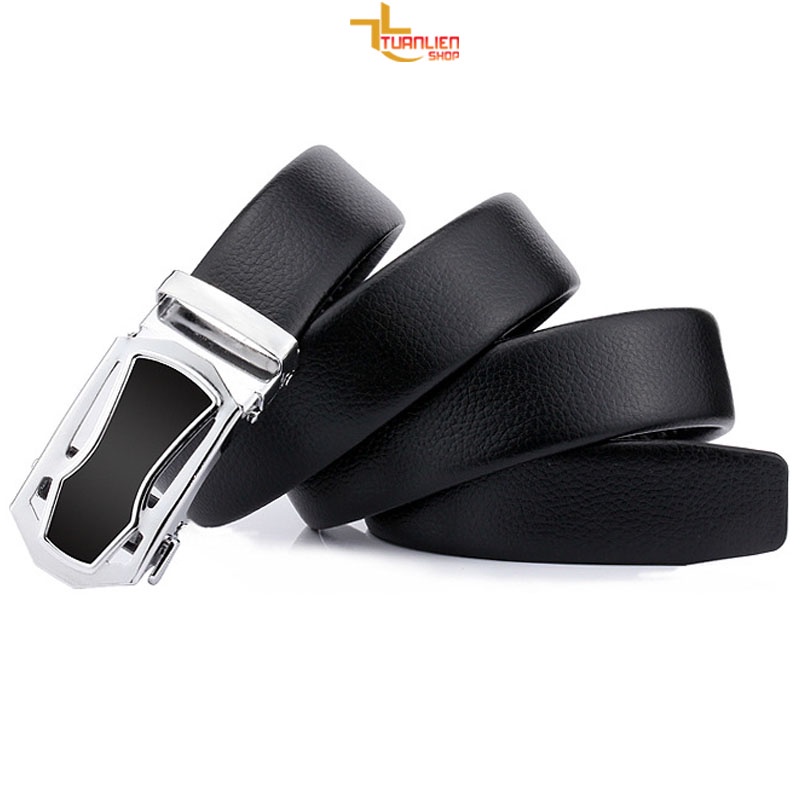 Thắt Lưng Nam Thời Trang Cao Cấp Khóa Tự Động Dây Nịt Nam Da Bò Chính Hãng D&amp;D Dây Da