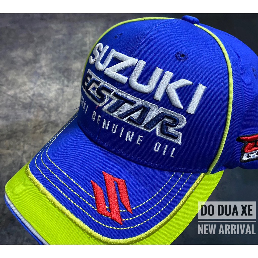 Nón_mũ kết suzuki racing_đua xe
