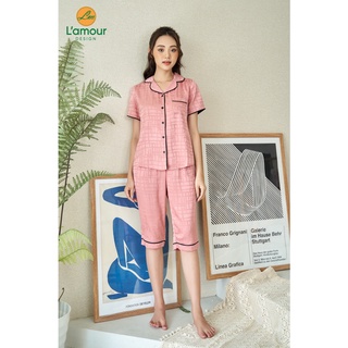 Bộ Lụa Gấm Hồng Kẻ - Lửng