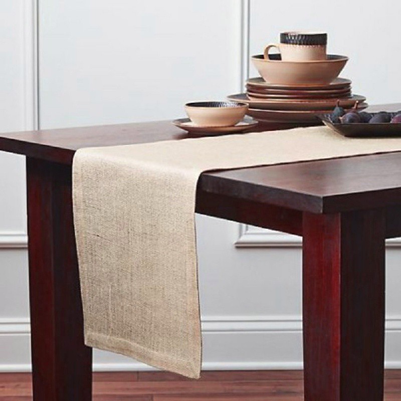 Khăn Trải Bàn Vải Bố Tự Nhiên Phong Cách Vintage Y7J0