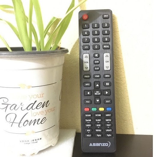 combo 3 cái Remote Điều khiển tivi Asanzo loại ngắn