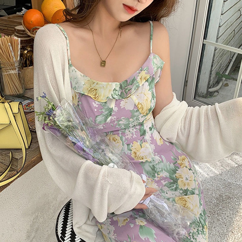 COZOK Áo Khoác Cardigan Tay Dài Chống Nắng Thiết Kế Đơn Giản Thời Trang