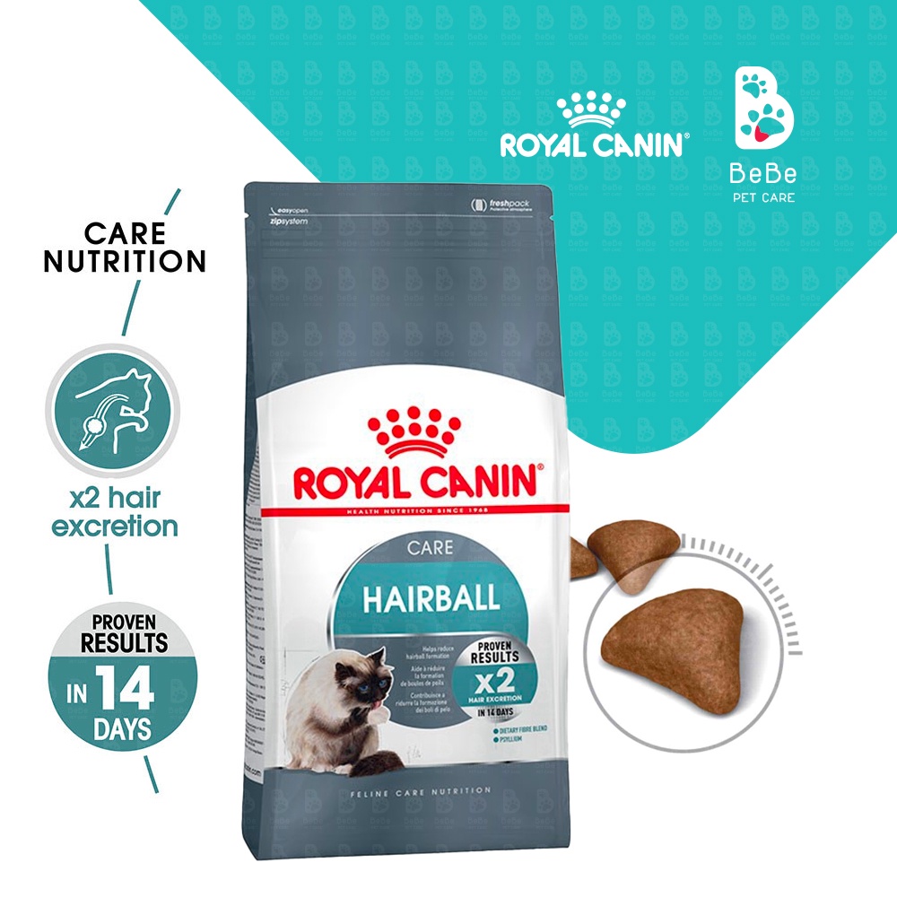 [2Kg] Hạt ROYAL CANIN HairBall Hỗ Trợ Tiêu Hóa Lông Trong Dạ Dày Cho Mèo