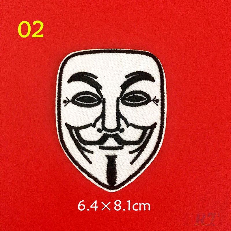 Miếng vá ủi nhiệt họa tiết nhân vật Vendetta cá tính