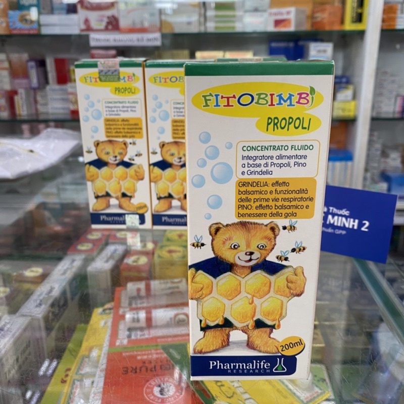 ✅ [Chính Hãng] Fitobimbi Propoli (200ml) hỗ trợ tăng cường sức khoẻ đường hô hấp