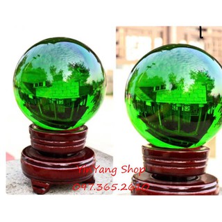 QUẢ CẦU PHONG THỦY PHA LÊ 8CM (ĐỦ MÀU)