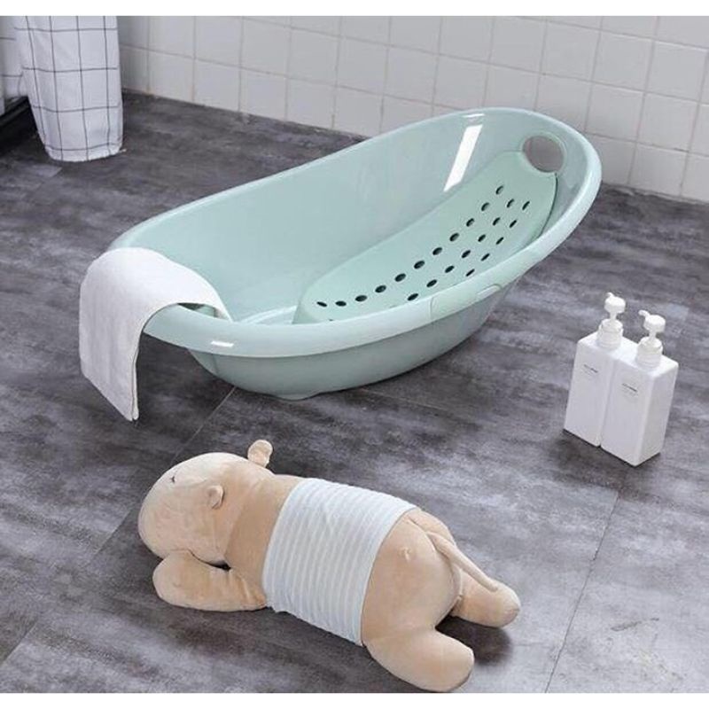 Chậu tắm gội cho bé kèm lưới tắm loại to dày