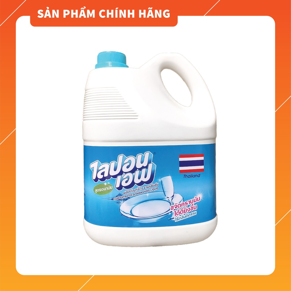 Nước Rửa Bát Thái Lan Lipon - Nước Rửa Bát Thái Lan Không Mùi - Size 3600 ml