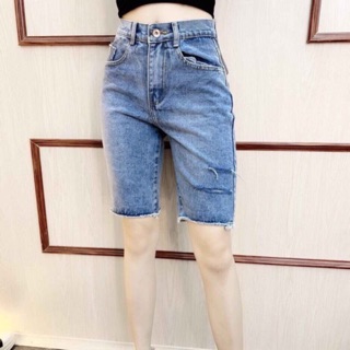🔅Quần Jeans Ngố Rách 2 Line