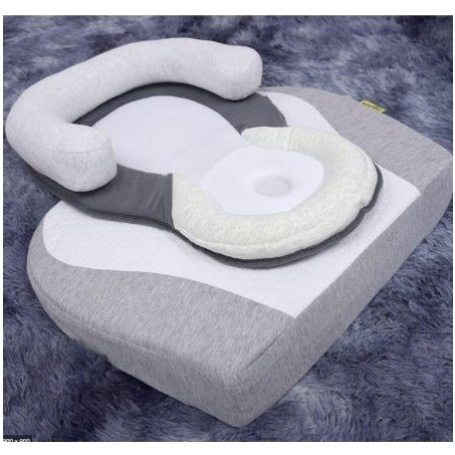 Đệm Ngủ Đúng Tư Thế Chống Trào Ngược Cho Bé 👨‍👩‍👧 FREE SHIP 👨‍👩‍👧 CHỐNG MÉO ĐẦU 👨‍👩‍👧 Giúp Bé Ngủ Ngoan