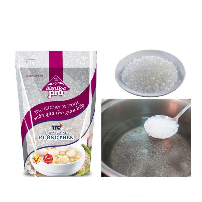 Đường phèn Biên Hòa Pro hạt nhỏ 500g
