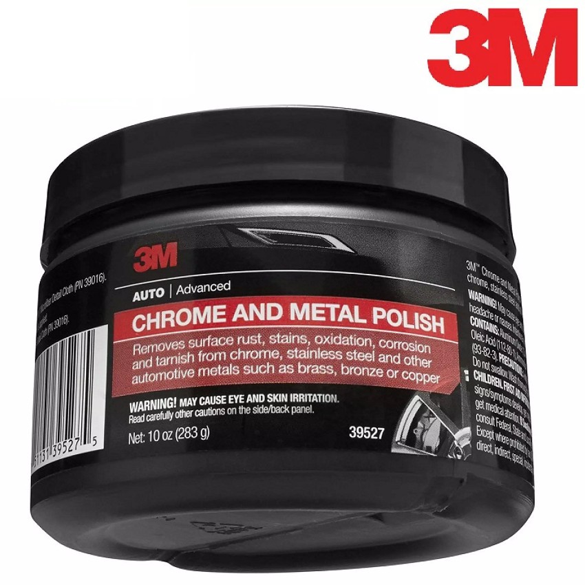 [CHẤT LƯỢNG] Kem Đánh Bóng Kim Loại 3M Chrome and Metal Polish giúp tẩy rỉ sét, chống ăn mòn, oxy hóa trên bề mọi bề mặt