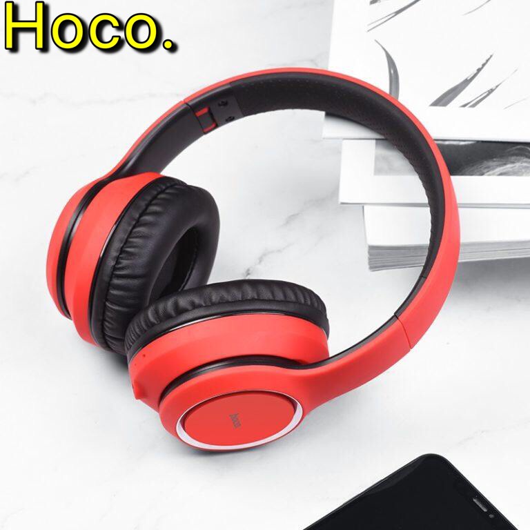 Tai Nghe Chụp Tai Bluetooth HOCO W28 - Dung Lượng Pin 250mAh Âm thanh cực hay sống động - Hàng Chính Hãng