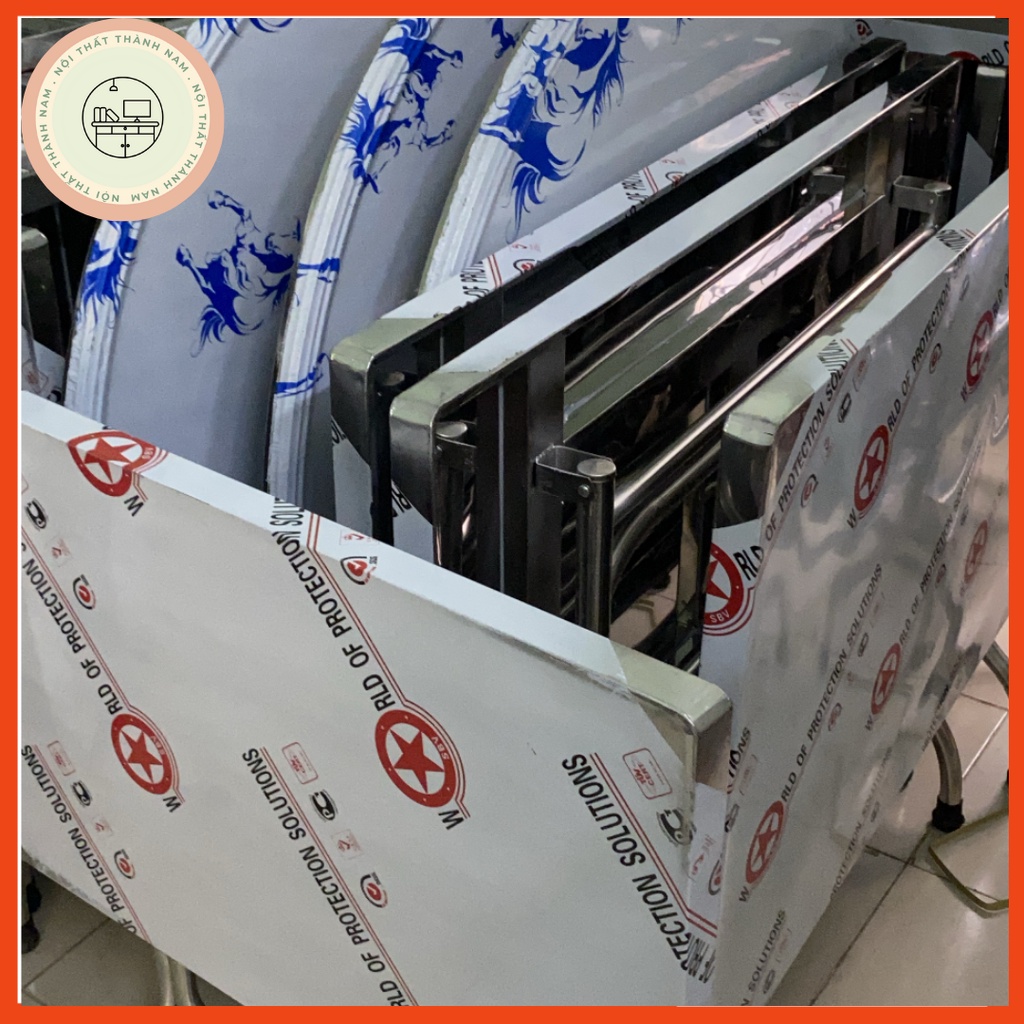 BÀN INOX ĂN CƠM GỌN NHẸ