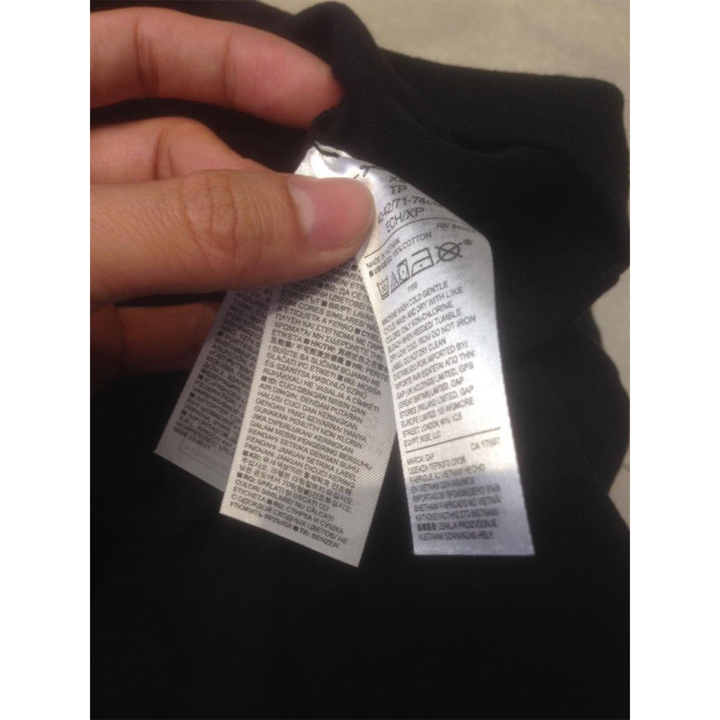 Áo thun nam cổ tròn ngắn tay thương hiệu Gap