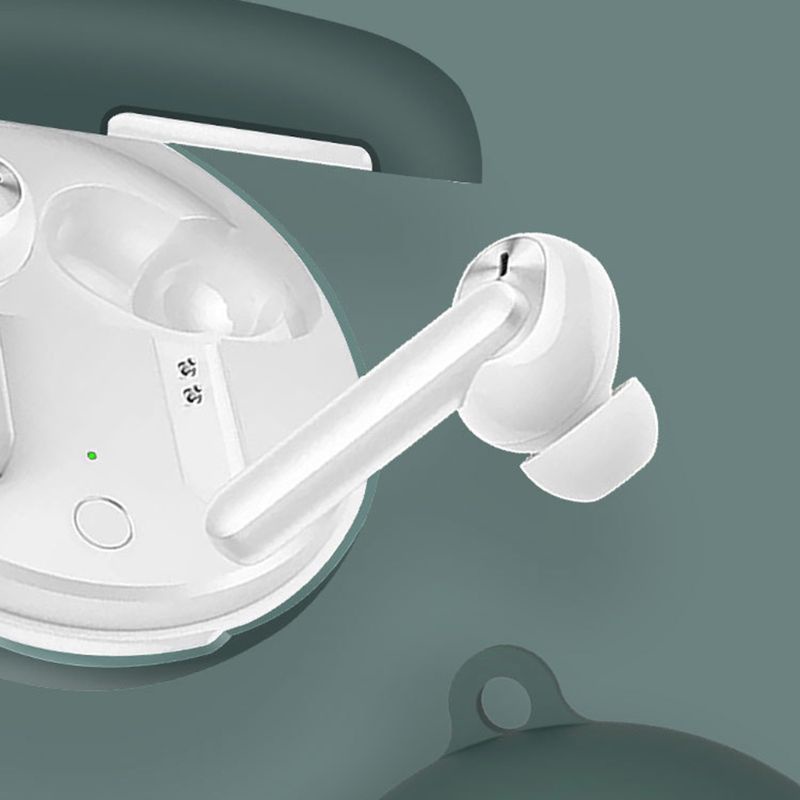Vỏ bảo vệ hộp sạc tai nghe không dây OPPO Enco W31 bằng silicon chống trầy