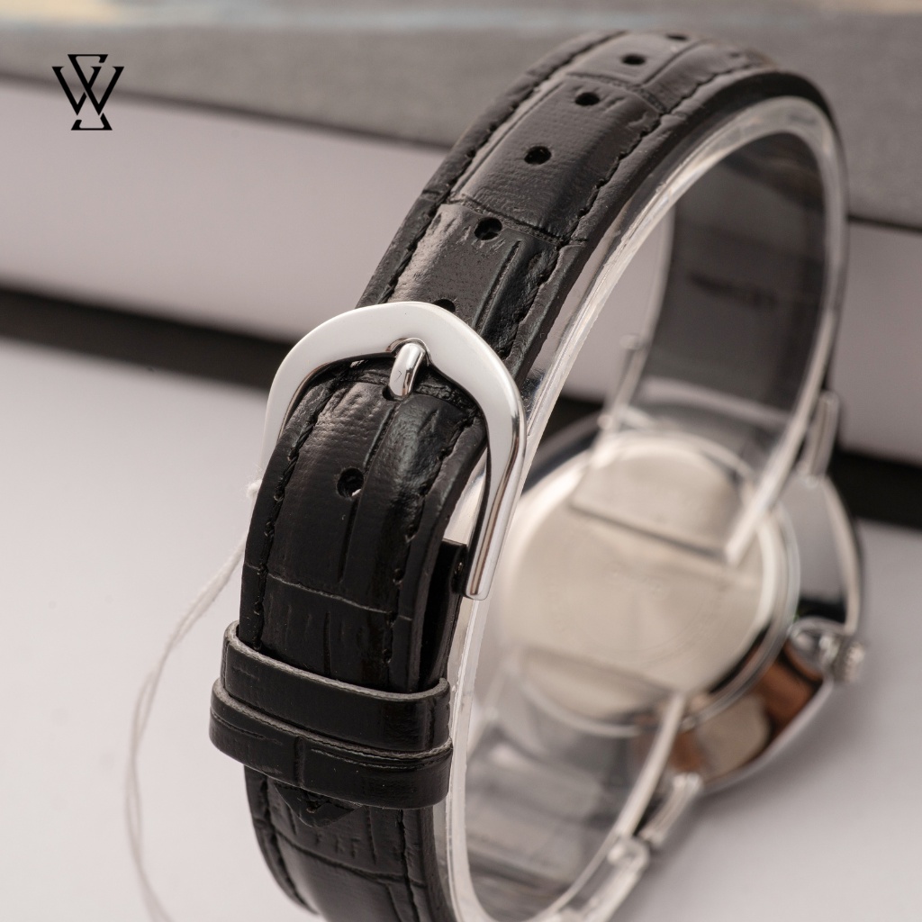 Đồng Hồ Quartz Nữ Casio WATCHSTORE LTP-VT01L-1BUDF Thiết Kế Mặt Kính Khoáng 34mm, Dây Da Và Vỏ Thép Không Gỉ