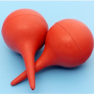 Quả bóp hút cao su đỏ trong phòng thí nghiệm 60ml