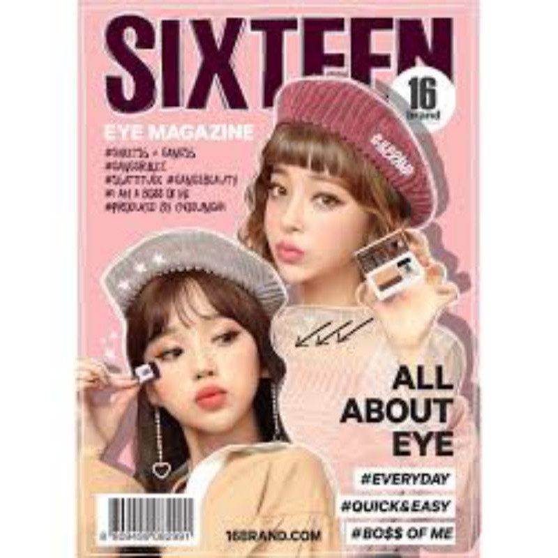 PHẤN MẮT SIXTEEN EYE MAGAZINE 16 BRAND