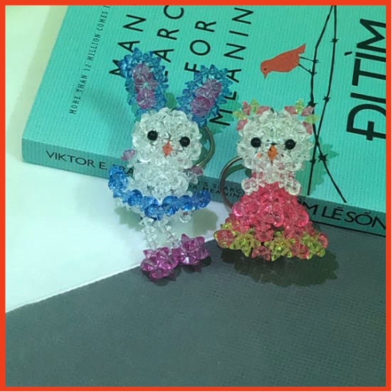 Móc Khoá Thú Hạt Cườm hàng Handmade