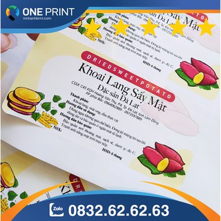 Thiết kế tem nhãn theo yêu cầu