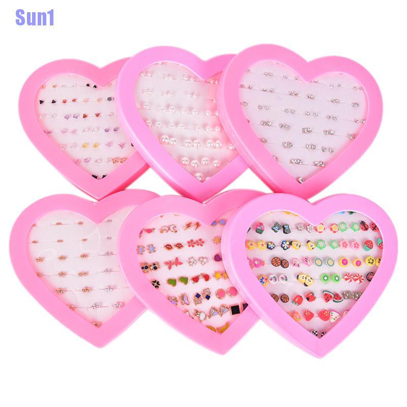 1 Khuyên Tai Trái Cây / Hoa / Đất Sét Nhiều Kiểu Dáng