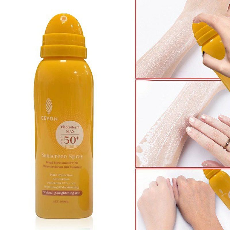 Xịt Chống Nắng Cevon Hàn Quốc