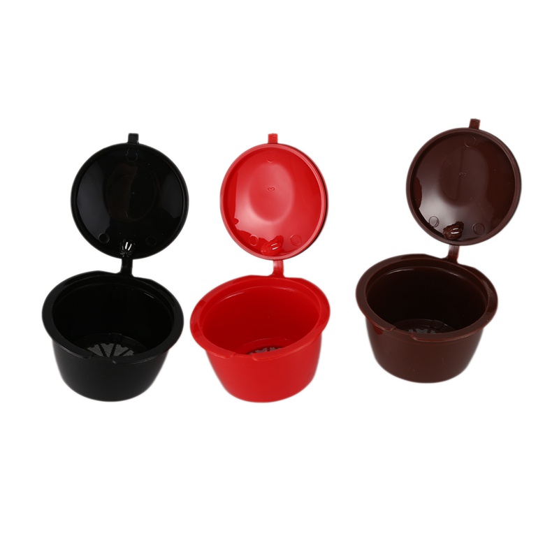 Bộ 3 Cốc Lọc Cà Phê Có Thể Tái Sử Dụng Cho Máy Pha Cà Phê Nescafe Dolce Gusto Brewers