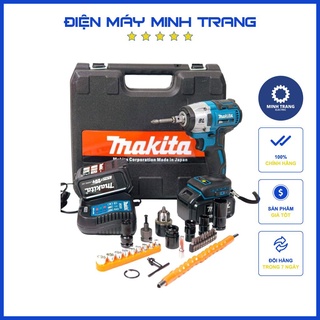 Máy Siết Bulong MAKIITA DF331D 20V Hàng Cao Cấp Không Chổi Than 3 Đèn Led Trợ Sáng TẶNG full Phụ kiện