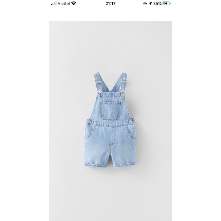 YẾM JEAN ZARA XUẤT DƯ XỊN CHO BÉ