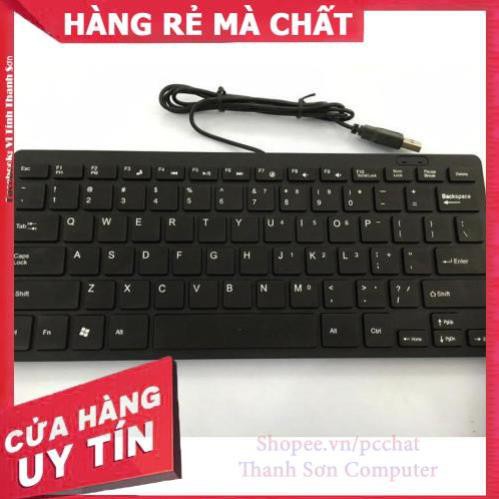 [Mã PC10K20X  hoàn đến10K xu] Bàn phím máy tính mini K1000 có dây (đen) - Linh Kiện Phụ Kiện PC Laptop Thanh Sơn | BigBuy360 - bigbuy360.vn