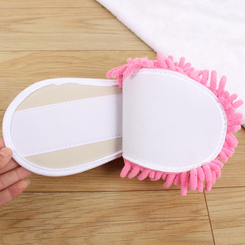 Dép lau nhà vải sọc có thể tháo rời