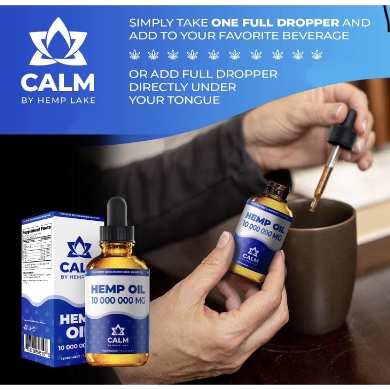 Dầu hạt gai dầu hữu cơ nguyên chất Hеmp Oil 10.000.000mg GummiMi 30ml USA