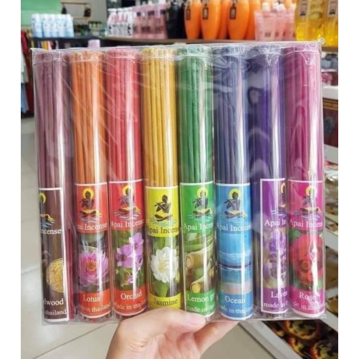 Lốc 8 Ống Nhang Thơm Incense Thái Lan