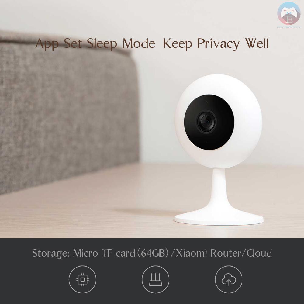 Camera An Ninh Xiaomi Xiaobai Cangmi Thông Minh Kết Nối Wifi Có Tầm Nhìn Ban Đêm 720p Hd 9m