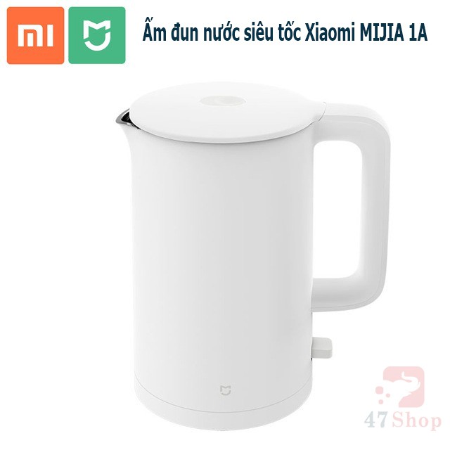 [Mã 154ELSALE2 giảm 7% đơn 300K] Ấm đun nước siêu tốc Xiaomi MIJIA 1A - Bình đun nước Xiaomi 1A ver 2020