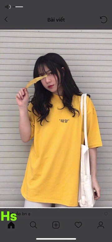 Áo vàng hoa cúc THK828