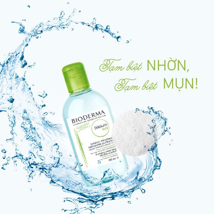 Nước tẩy trang Bioderma Sensibio H2O EffeSkin BẢN PHÁP