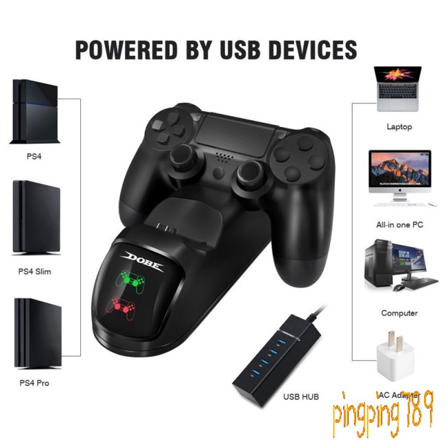 Đế Sạc Nhanh Cho Tay Cầm Chơi Game Ps4 / Slim / Pro 4