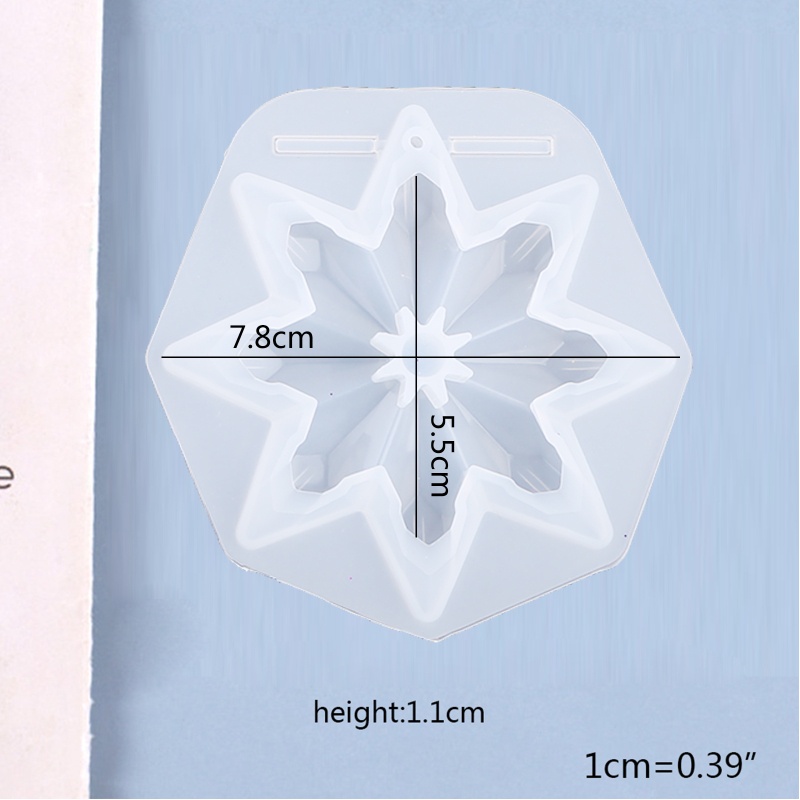 Khuôn Làm Vật Liệu Epoxy Thủ Công Treo Trang Trí Giáng Sinh