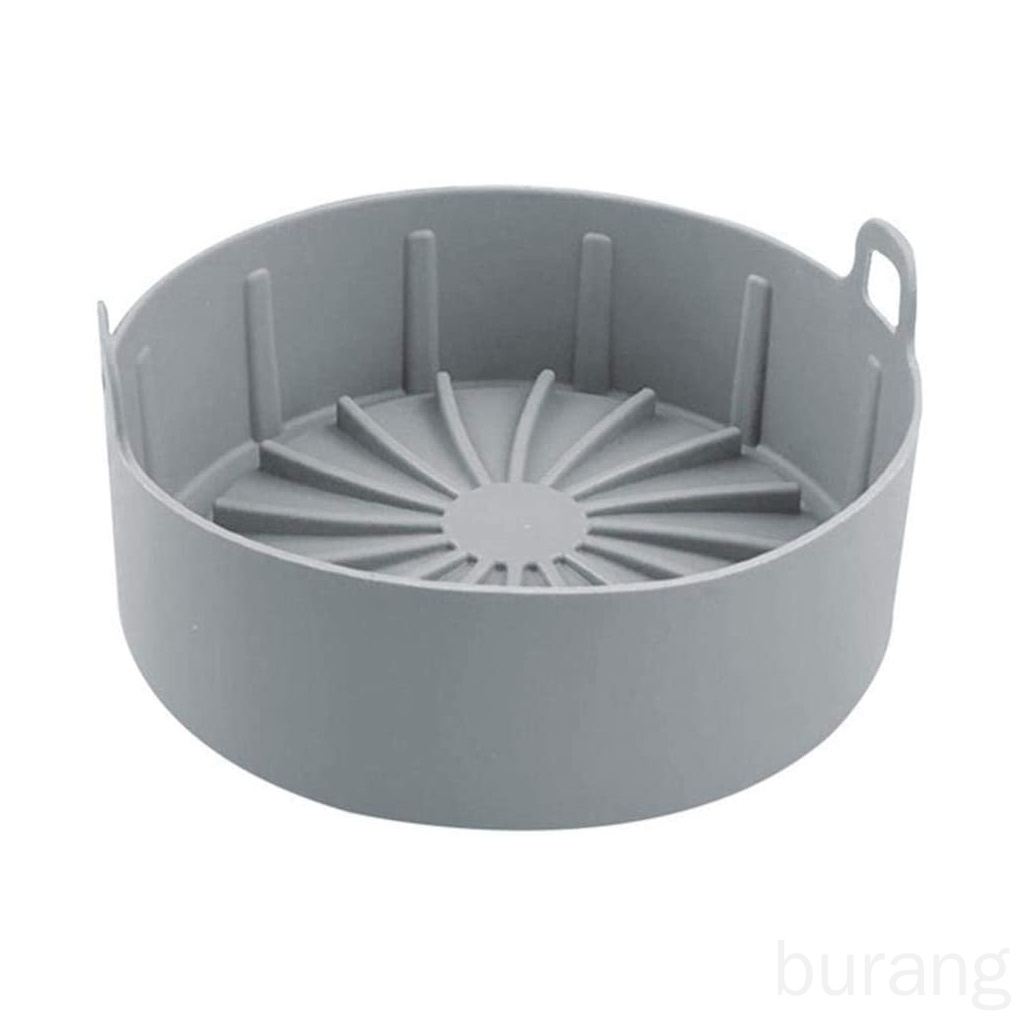 Nồi Chiên Không Dầu Bằng Silicone Cách Nhiệt Chống Dính Kích Thước Lớn 19cm