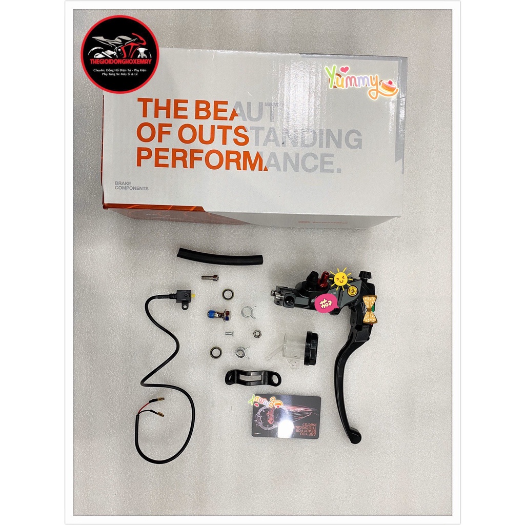 Tay Thắng Bình Dầu Rời Đơn BB RCS 19 Nhám CNC Loại 1 Tặng Kèm Chân Kính