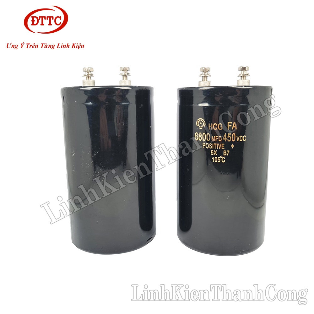 Tụ HITACHI 6800uF 450V (75x130mm)