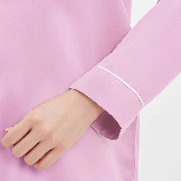 Bộ mặc nhà Satin GU Nhật Auth